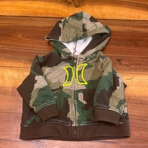Baby boys Hurley hoodie 6/9 month